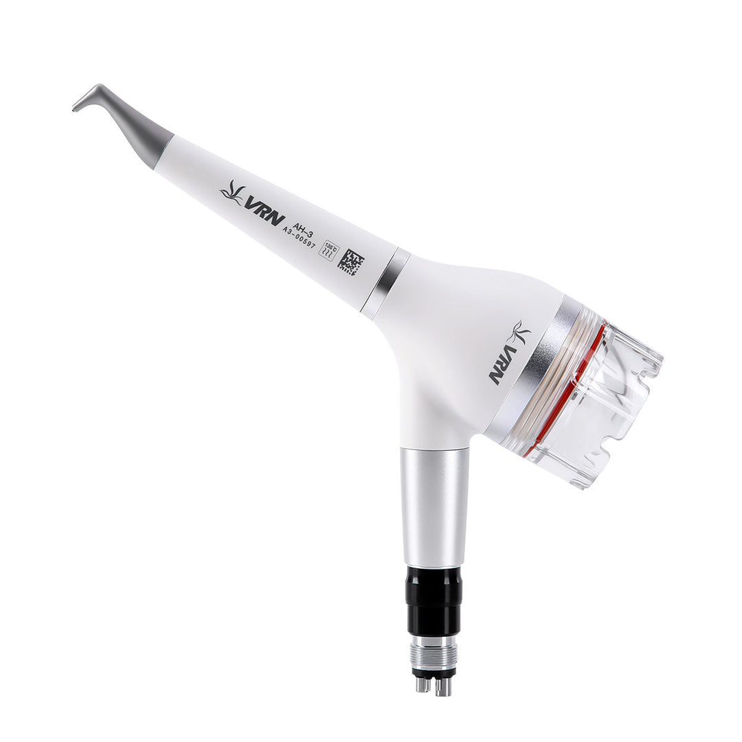 Dental Air Polisher Teeth Polishing Handpiece Whitening Spary Detachable 360° Rotating Handpiece With Quick Coupler 2/4 Hole