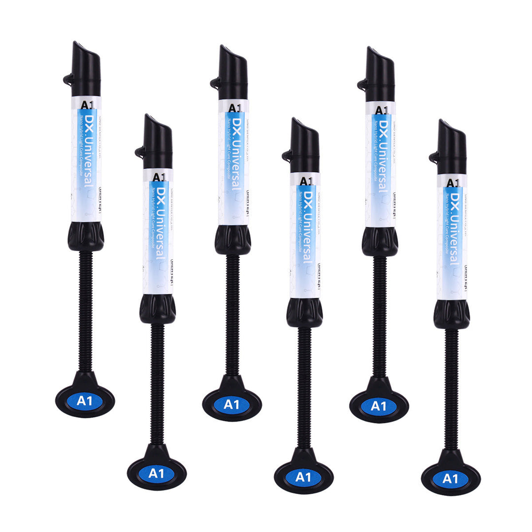 Dental Universal Nano Hybrid Light Cure Composite Resin A1/A2/A3/A3.5/B1/B2 4g Syringe