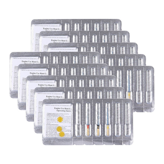 Dental Reciprocating Blue Files Niti Rotary Heat Activated 21mm 3pcs/Pack