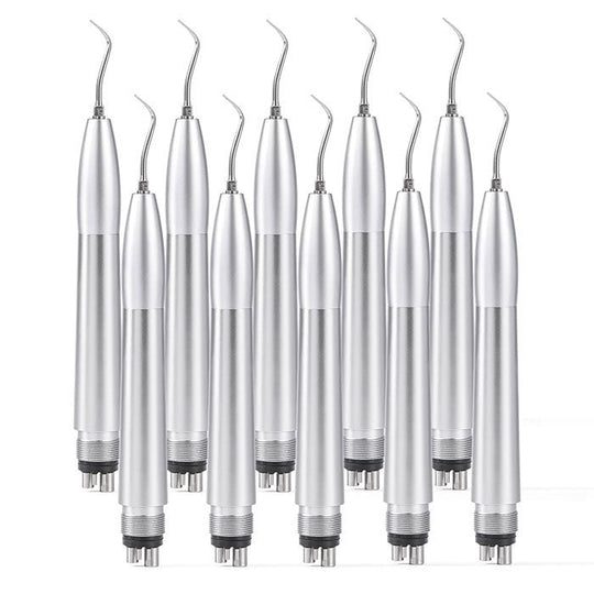 Dental Air Scaler Handpiece Tooth Cleaner With 3 Tips 2/4 Holes