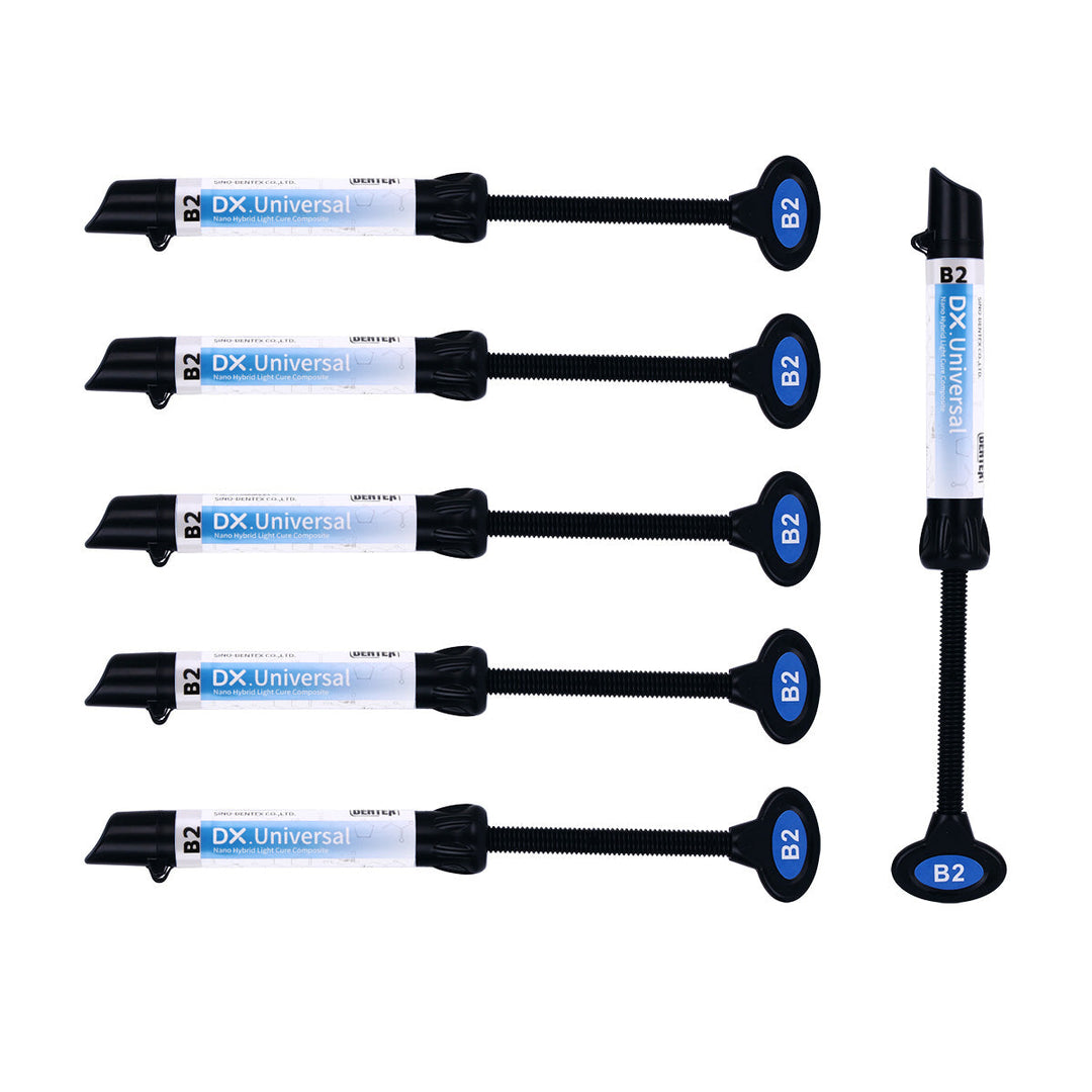 Dental Universal Nano Hybrid Light Cure Composite Resin A1/A2/A3/A3.5/B1/B2 4g Syringe