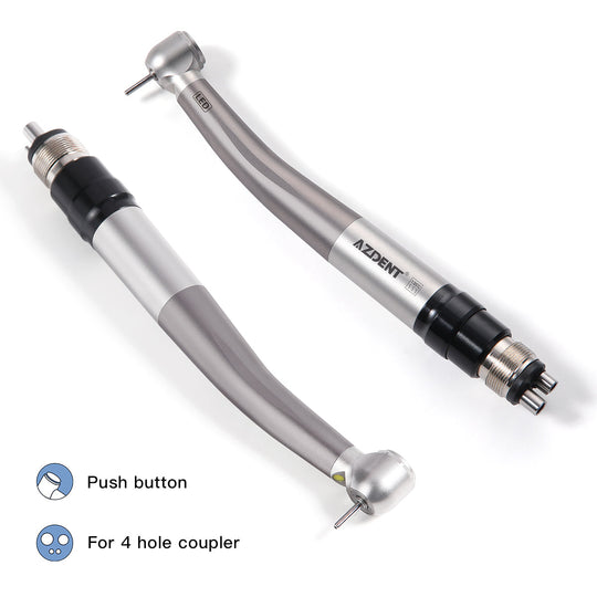 Dental E-Generator LED High Speed Handpiece 4 Holes