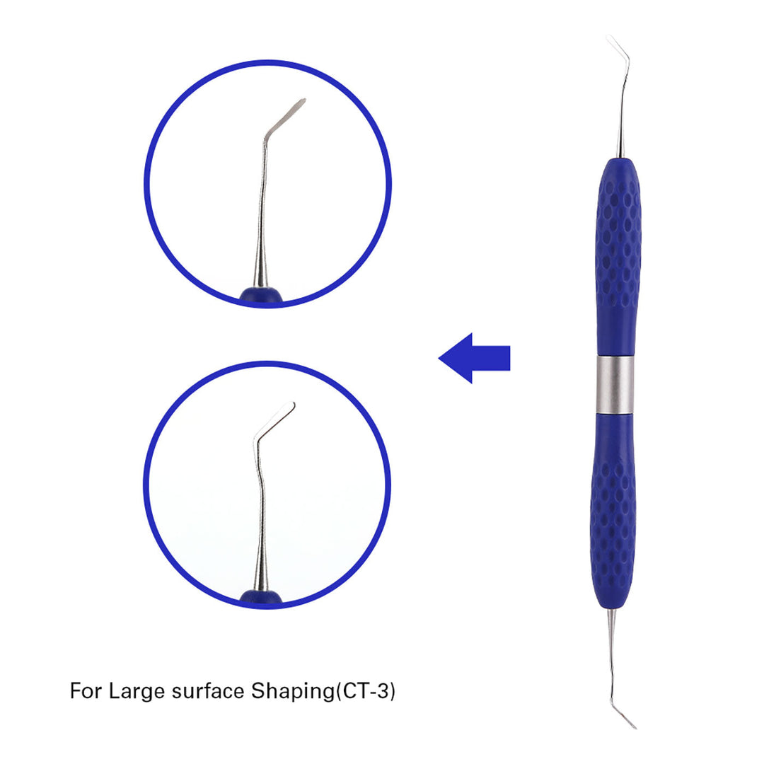 Dental Resin Filler Aesthetic Restoration Silicone Handle