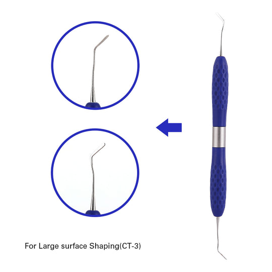 Dental Resin Filler Aesthetic Restoration Silicone Handle