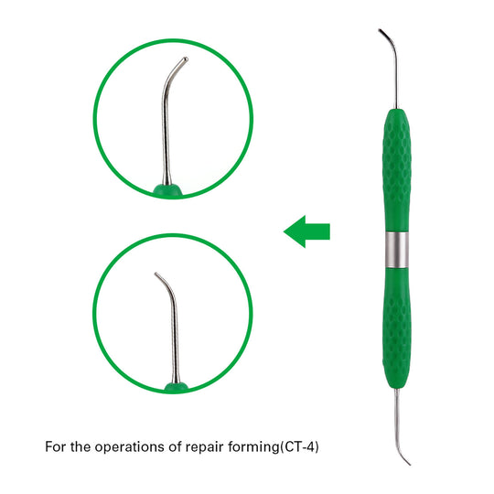 Dental Resin Filler Aesthetic Restoration Silicone Handle