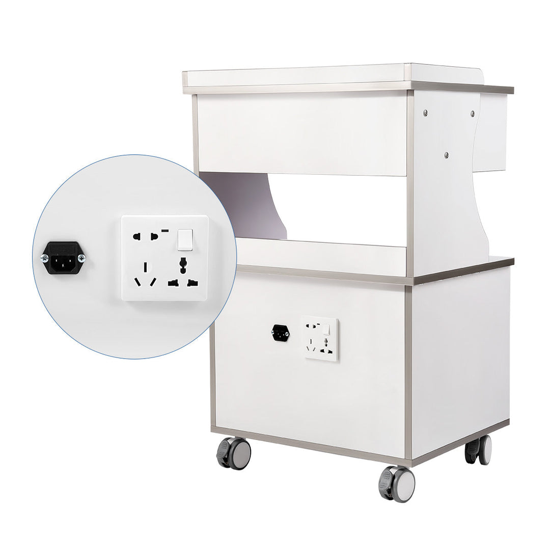 Dental G15 Mobile Cabinet Cart Three Drawers with Socket