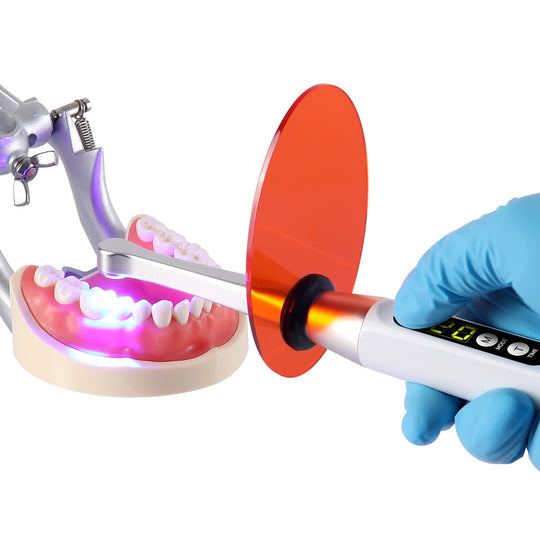 Dental LED Curing Light Wireless 2200mW/cm² 1 Sec Curing 3 Modes