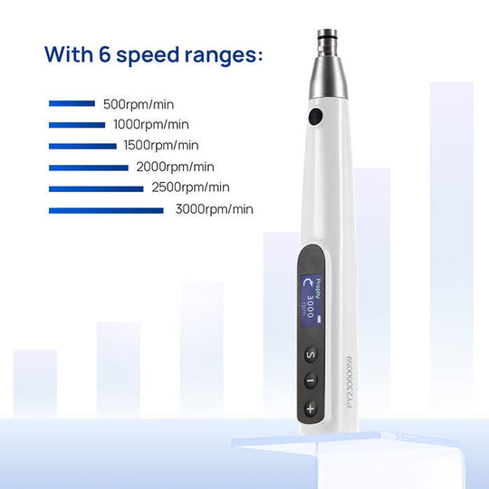 Dental Cordless Hygiene Prophy Handpiece 6 Speed Settings