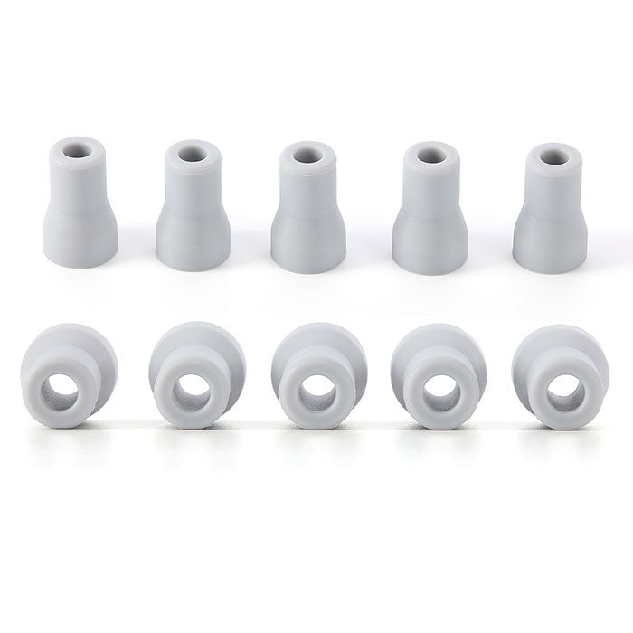 Dental Saliva Ejector Weak /Strong Suction Rubber Snap Tip Adapter Replacement 10pcs/Pack