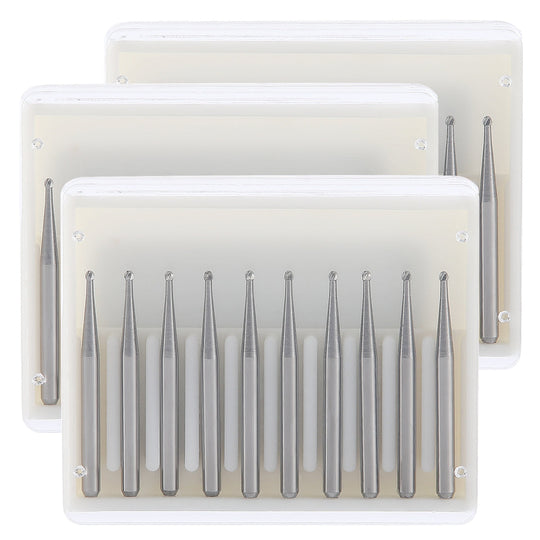 Dental FG #1 Round Carbide Bur 10pcs/Box