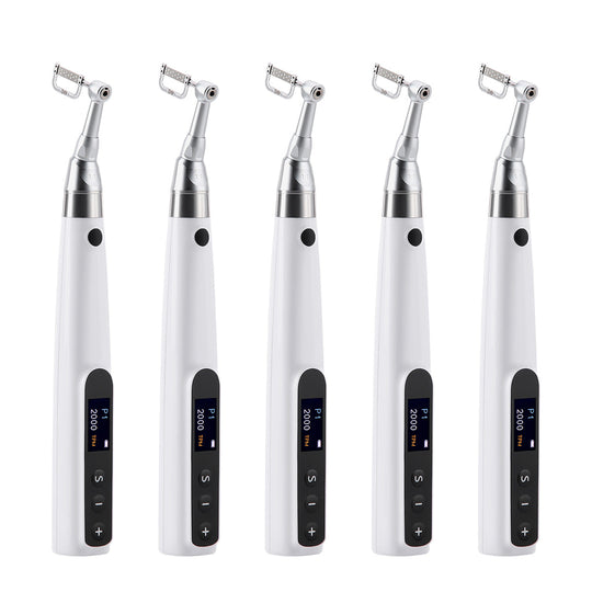 Dental Wireless Electric Orthodontic Handpiece Interproximal System Prophy Motor & 5pcs Strips