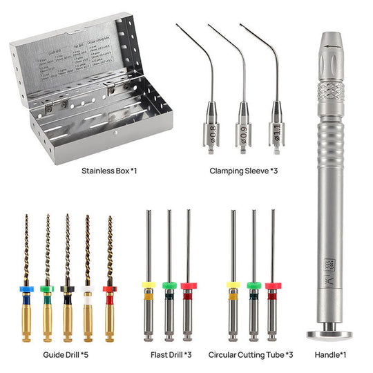 Dental Root Canal Broken File Extractor Endo Broken Files Removal System Instrument Set