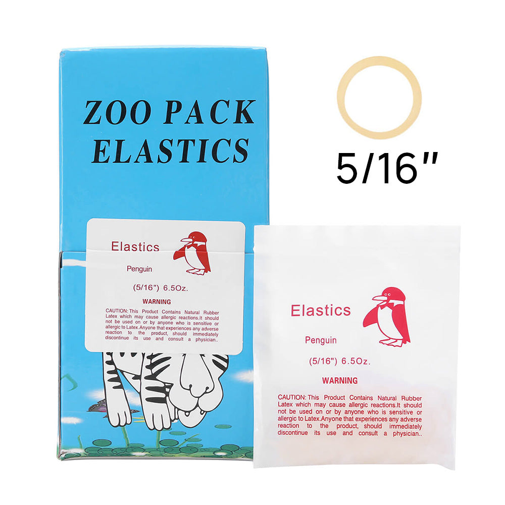 Orthodontic Elastics Rubber Bands Latex Braces Force 6.5 Oz 5000pcs/Box