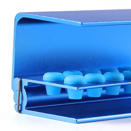 Dental Burs Holder Block 16 Holes with Silicon Cover FG RA Autoclavable