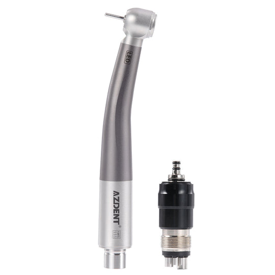 Dental E-Generator LED High Speed Handpiece 4 Holes