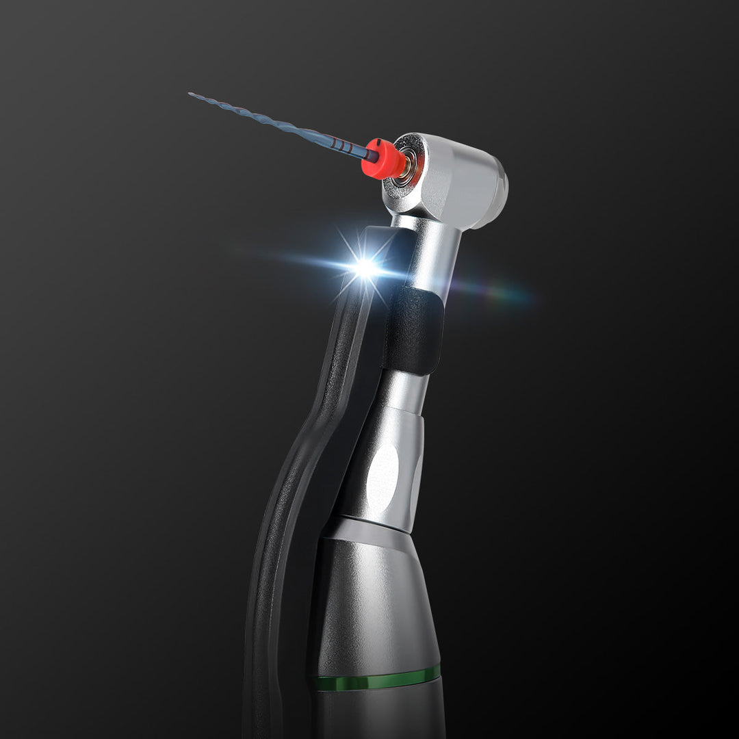 Dental Wireless LED Endo Motor Reciprocating Mini 16:1 Contra Angle Built-in 7 Programs Setting