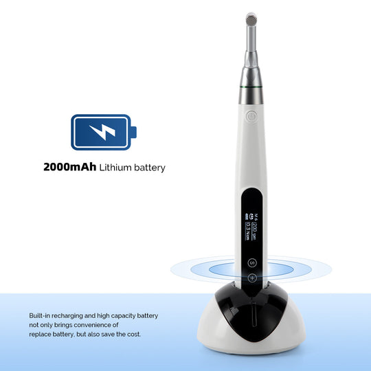 Dental Wireless Endodontic Motor Root Canal Treatment With 16:1 Electric Contra Angle 9 Programs