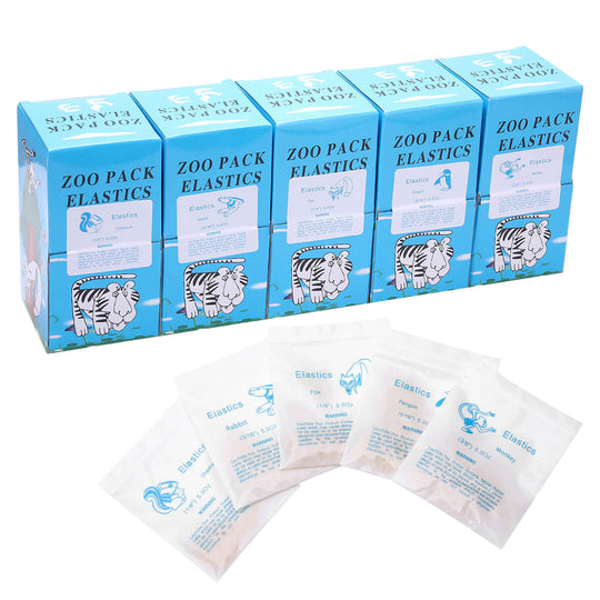 Orthodontic Rubber Bands Intra Oral Elastics 3.5/5.0/6.5oz Full Size 50bags/Box 5000pcs