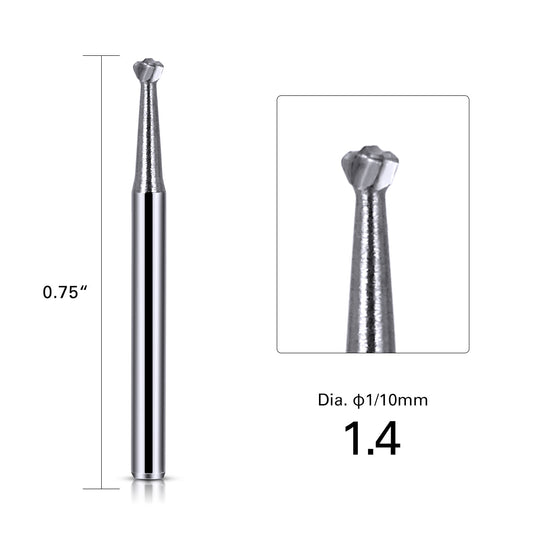 Dental FG #4 Round Carbide Bur 10pcs/Box