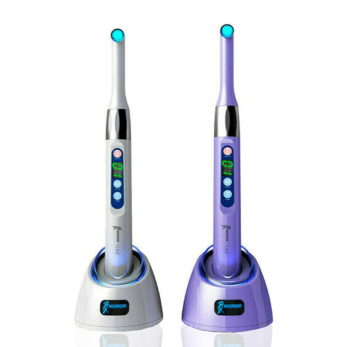 Woodpecker iLED Curing Light Wireless 360° Rotary 1 Sec Curing 2 Working Modes 2500mW/cm2 White/Purple