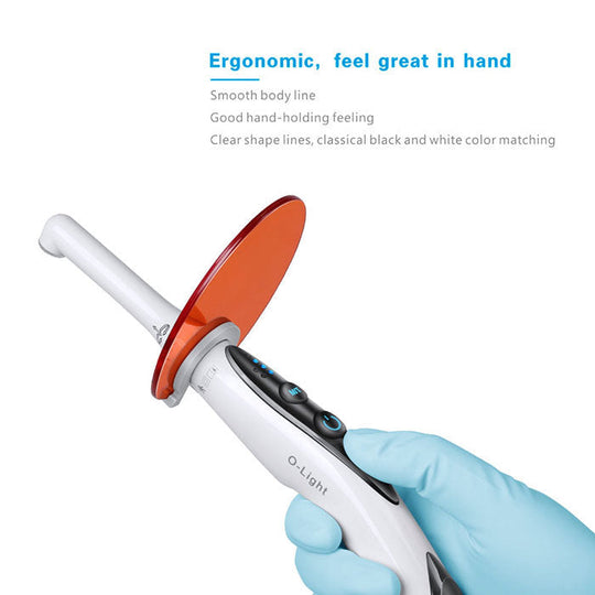 Woodpecker Cordless Curing Light O-Light 1 Sec Curing 360° Rotary 2 Working Modes 2500mW/cm2