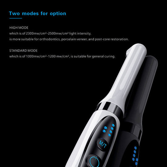 Woodpecker Cordless Curing Light O-Light 1 Sec Curing 360° Rotary 2 Working Modes 2500mW/cm2