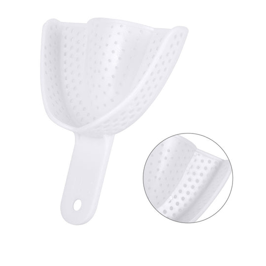 Dental Impression Trays Perforated Plastic Autoclave 5 Sizes Upper And Lower 2pcs/Pack