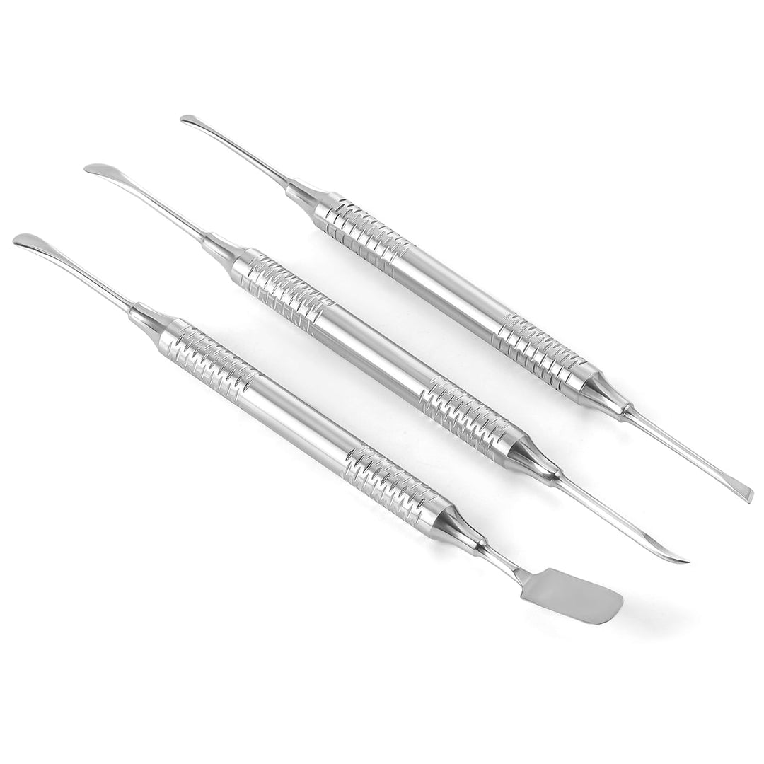 Dental Implant Surgery Periosteal Elevator Double Ends Instrument Wide/Pointed/Gradient Head