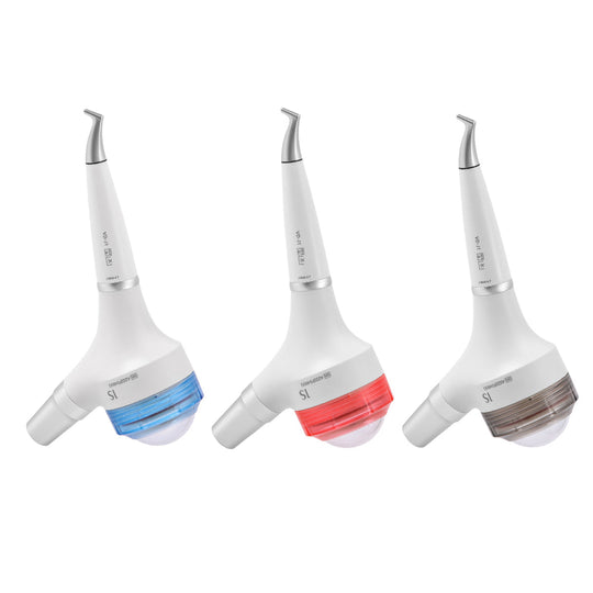 Dental Air Polisher Prophy Teeth Whitening A1S Detachable 360° Rotating Handpiece With 4 Holes Quick Coupler