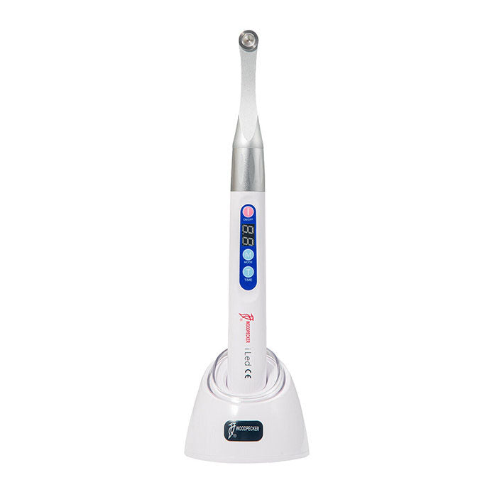 Woodpecker Curing Light iLED Plus Wireless 360° Rotary Wide Spectrum Metal Head 2 Working Modes 2500mW/cm2 White/Purple