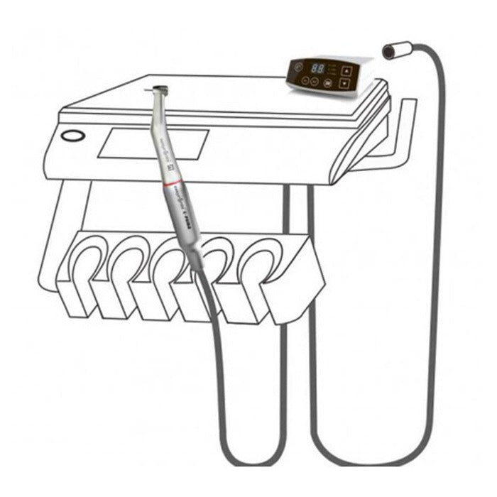 Dental LED Brushless Micro Motor+1:5 LED Increasing Contra Angle Handpiece