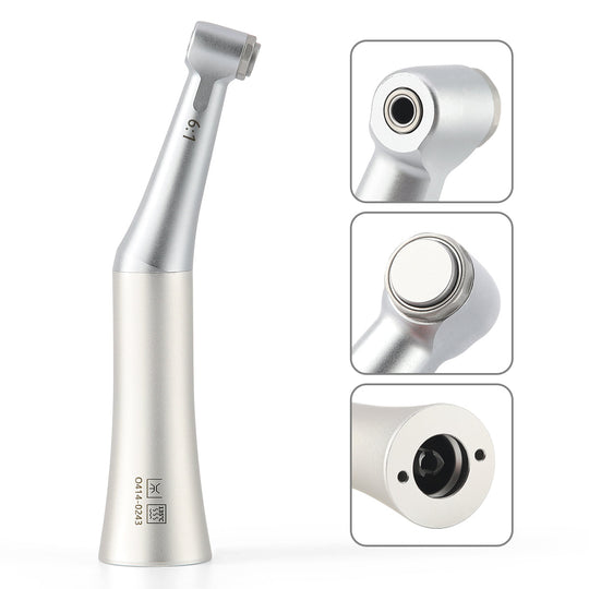 Dental 6:1 Reduction Endo Handpiece Contra Angle Mini Head Push Button