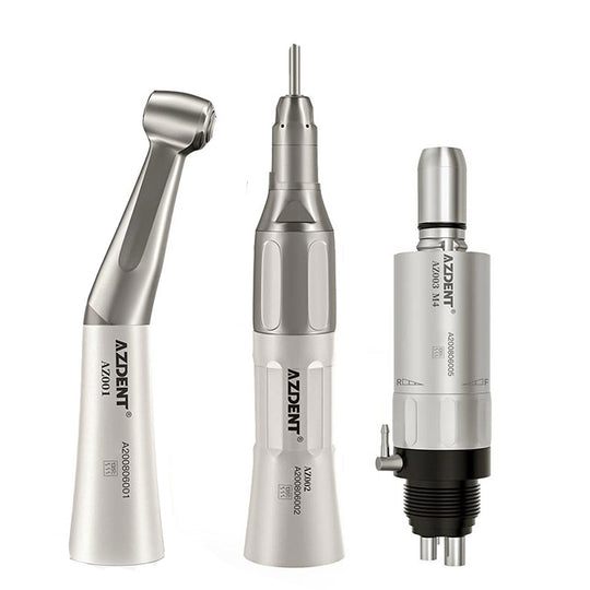 Low Speed Handpiece & Air Motor Set With External Water Spray 4 Hole