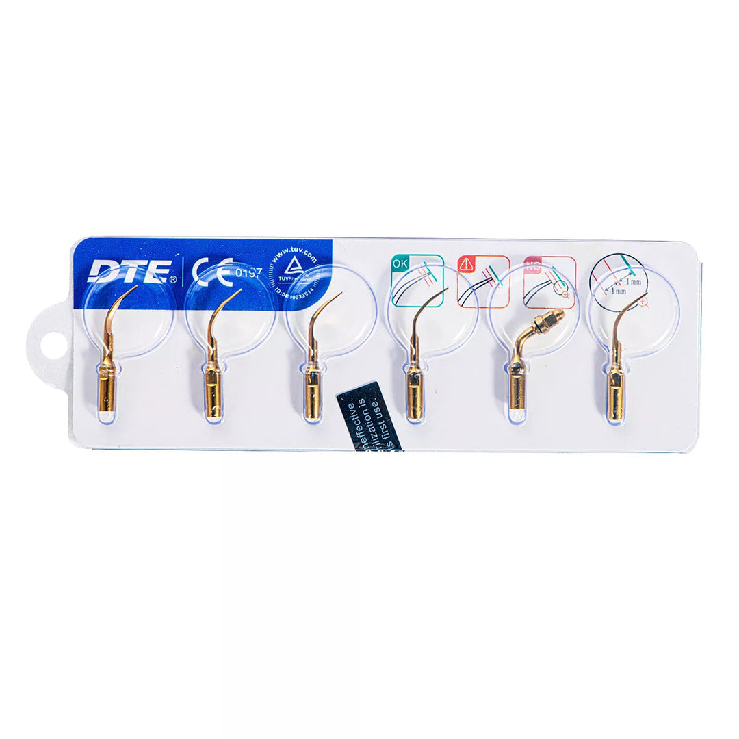 Woodpecker Dental Ultrasonic Piezo Scaler Tips Set for DTE D5 LED