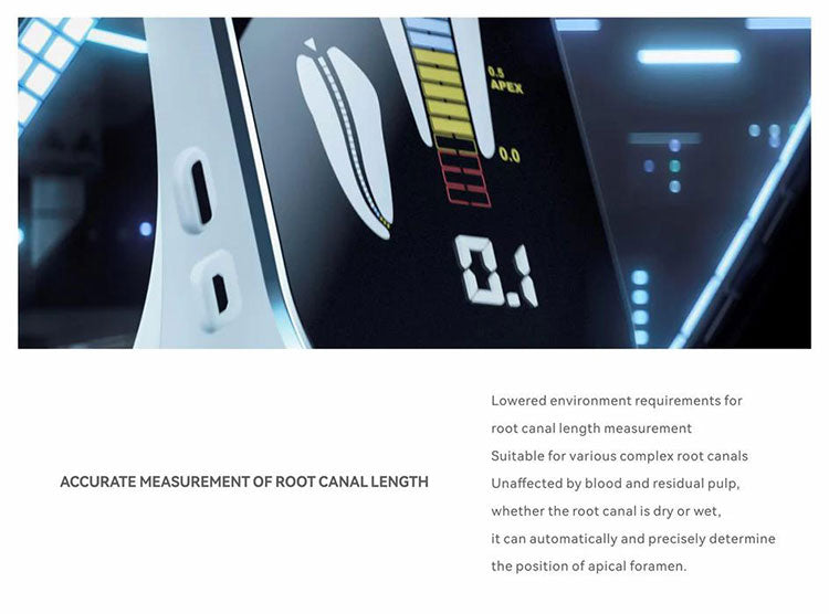 Woodpecker Ai-Pex Apex Locator with Pulp-Testing function Root Canals Four Working Modes 3.8" LCD Touch Screen