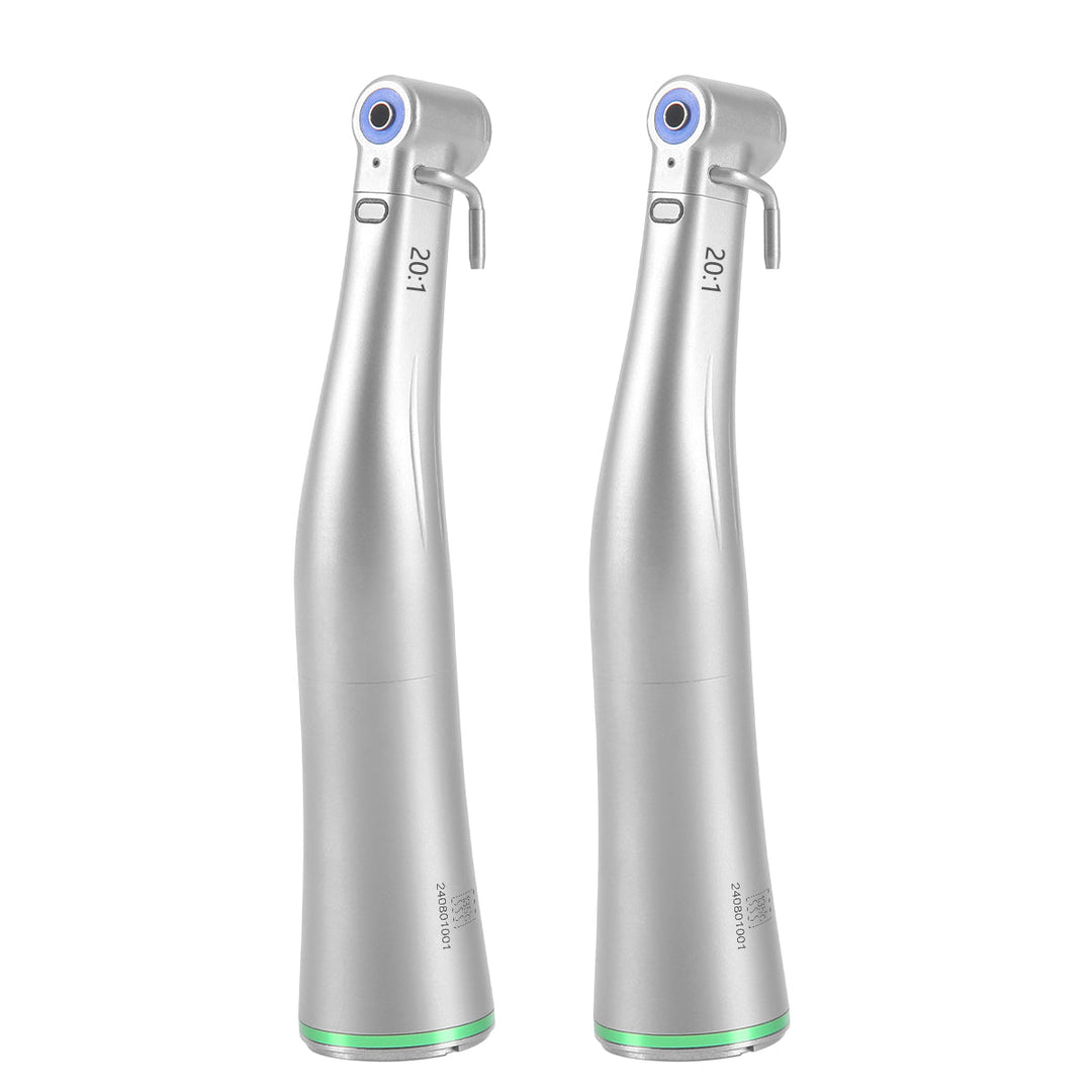 Dental LED Fiber Optic 20:1 Implant Contra Angle Handpiece