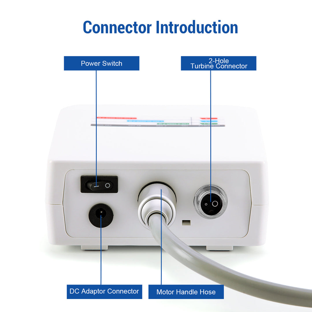 Dental LED Brushless Electric Micro Motor Internal Spray 1:1/1:5/16:1 4/2 Hole