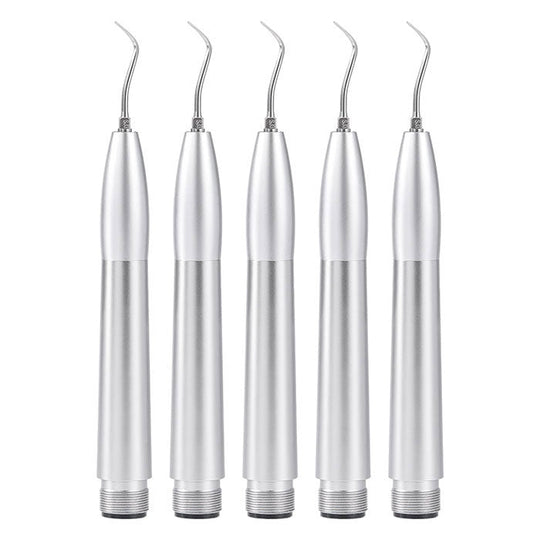 Dental Air Scaler Handpiece Tooth Cleaner With 3 Tips 2/4 Holes