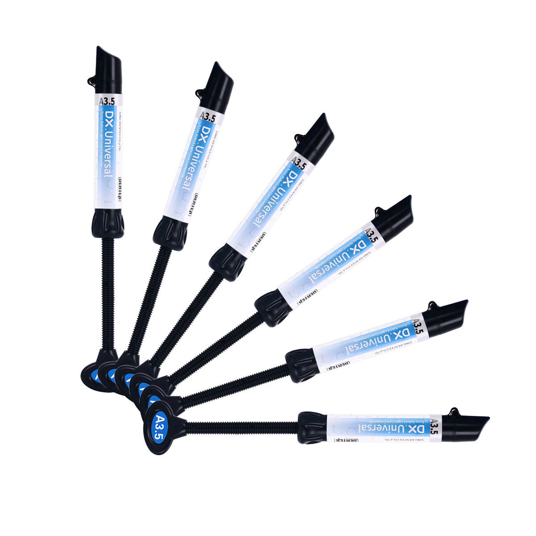 Dental Universal Nano Hybrid Light Cure Composite Resin A1/A2/A3/A3.5/B1/B2 4g Syringe