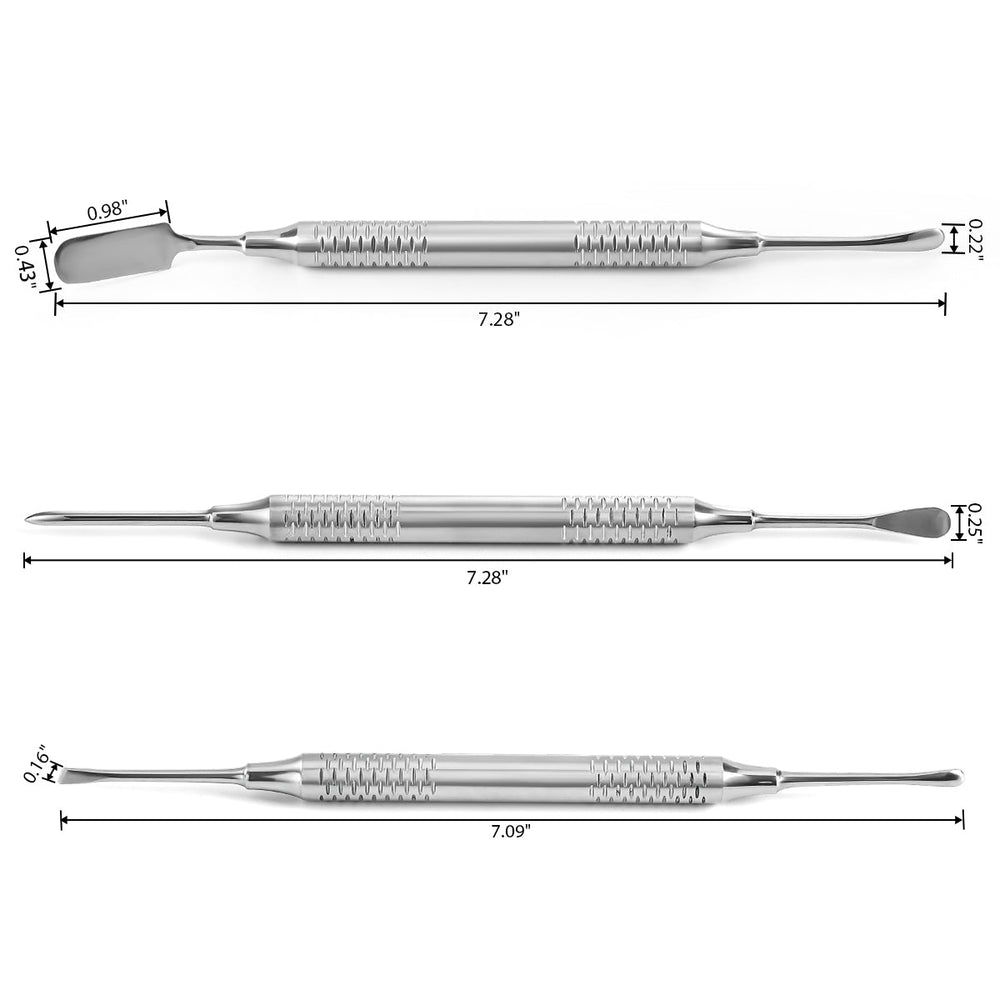 Dental Implant Surgery Periosteal Elevator Double Ends Instrument Wide/Pointed/Gradient Head