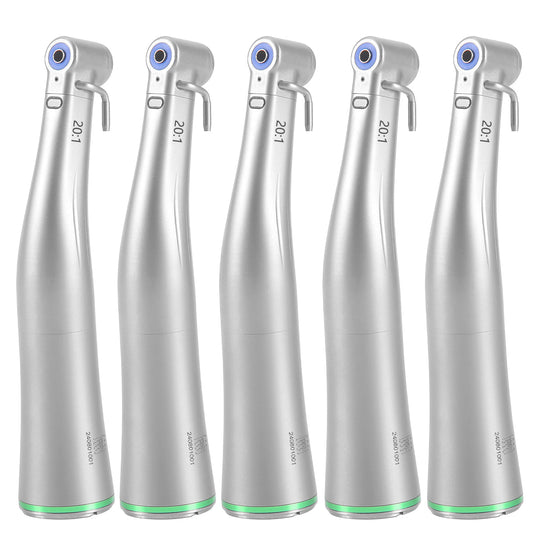 Dental LED Fiber Optic 20:1 Implant Contra Angle Handpiece