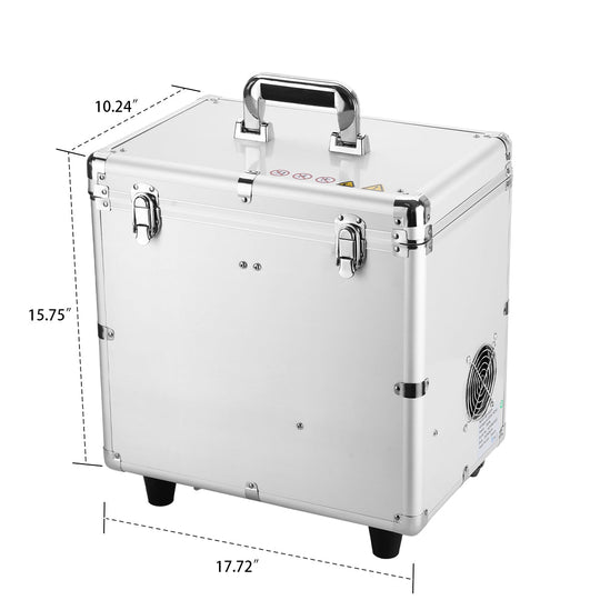 Portable Dental Turbine Machine Dental Delivery Unit Suction System with Air Compressor 4 Holes BD-402B Pull Rod