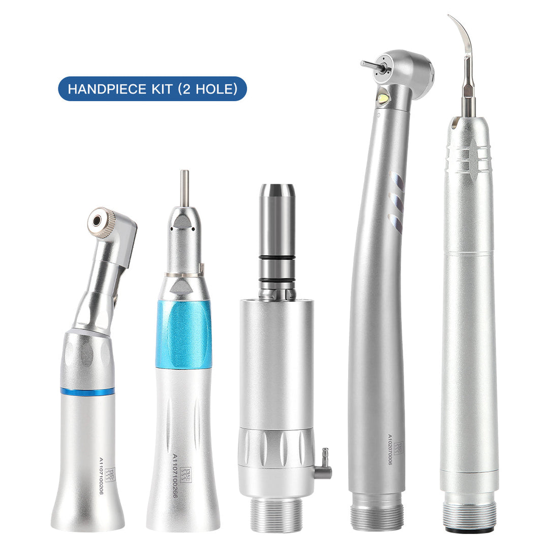 Dental High and Low Speed Handpiece Air Scaler Kit 2/4 Hole