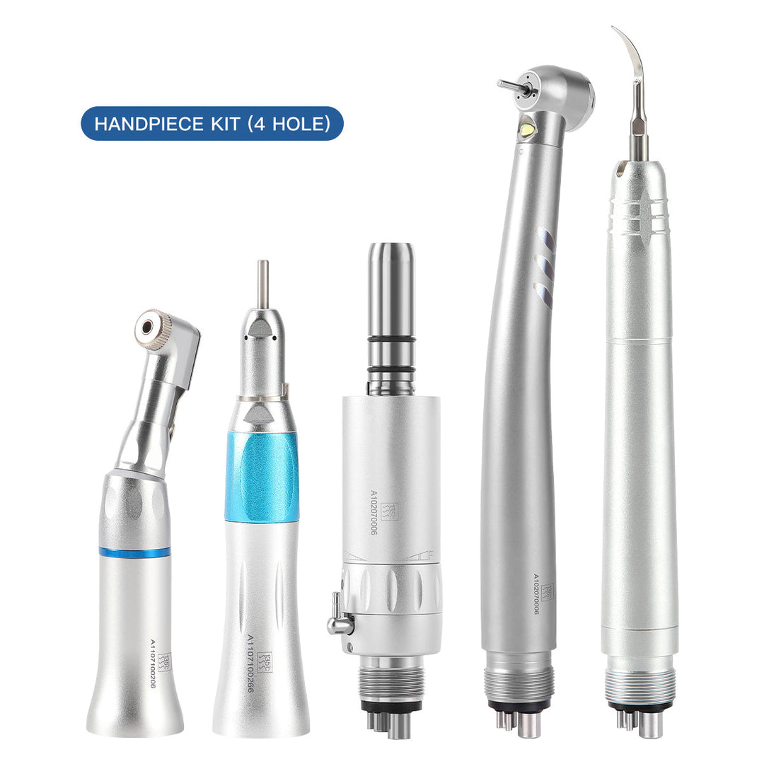 Dental High and Low Speed Handpiece Air Scaler Kit 2/4 Hole