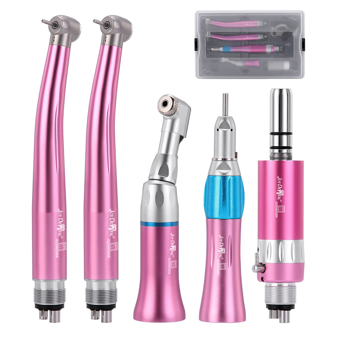 Dental Color High and Low Speed Handpiece Kit 2/4 Holes