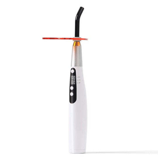 Dental LED Curing Light Wireless 3S Curing 360° Rotating Lamp Cap 3 Models 1400 mW/cm²