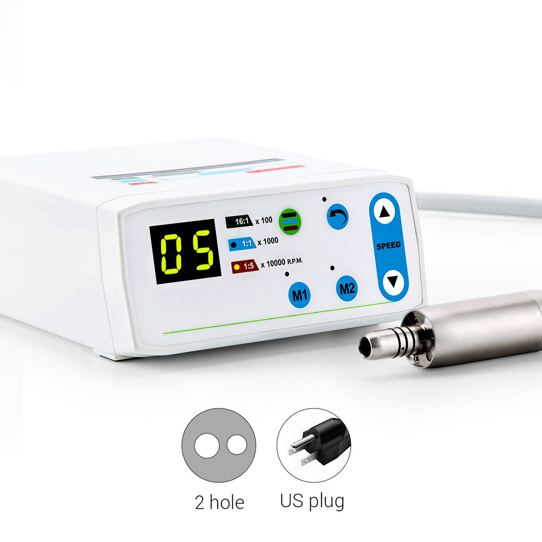 Dental LED Brushless Electric Micro Motor Internal Spray 1:1/1:5/16:1 4/2 Hole