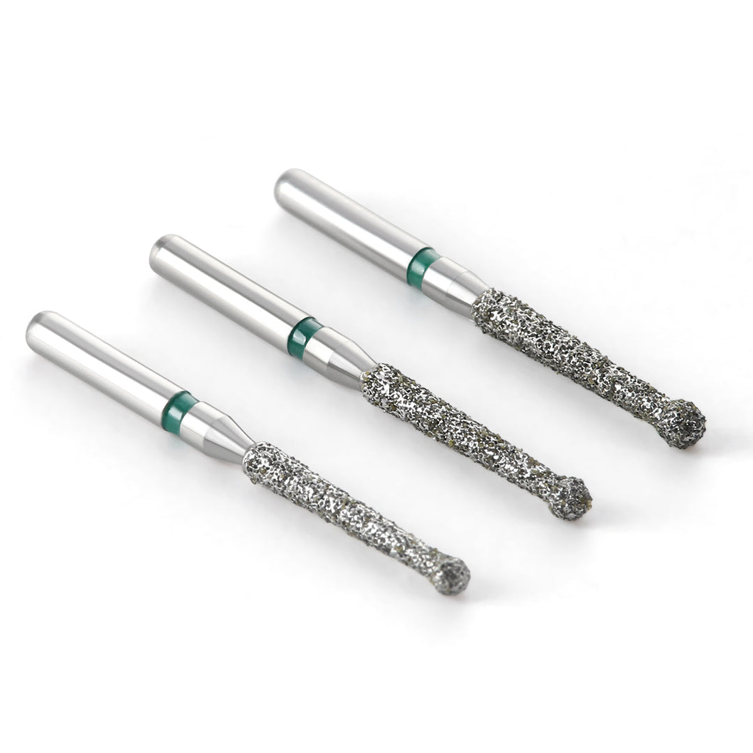 Diamond FG Endo Burs Round For Opening and Preparing the Pulp Cavity 5pcs/Pack