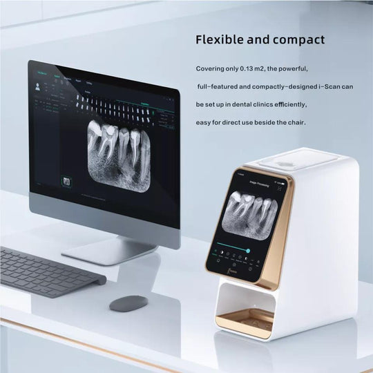 Woodpecker Dental Digital X-ray Imaging Plate Scanner i-Scan Wireless W/Screen