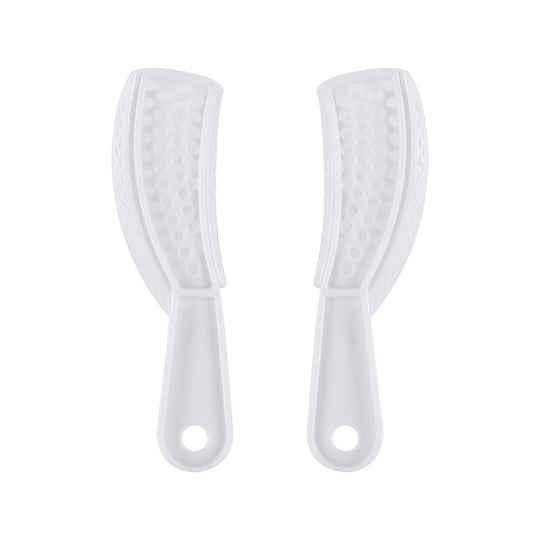 Dental Impression Trays Perforated Plastic Autoclave 5 Sizes Upper And Lower 2pcs/Pack